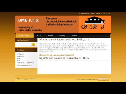 www.bme-s-r-o.webnode.sk