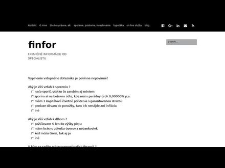 www.finfor.sk