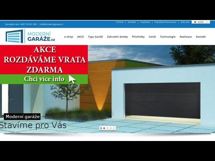 www.modernigaraze.cz