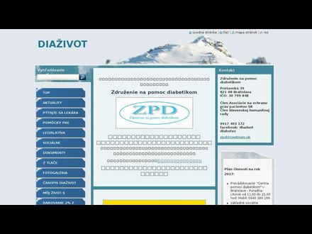 www.diazivot.webnode.sk