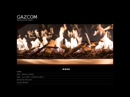 www.gazcom.cz