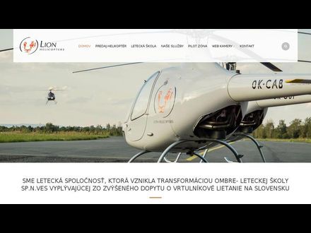 www.lion-helicopters.sk