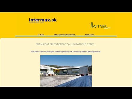 www.intermax.sk