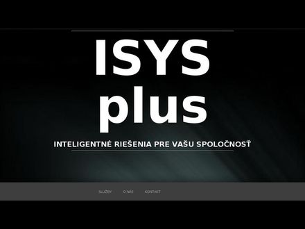 www.isysplus.sk