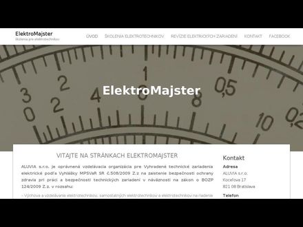 www.elektromajster.sk