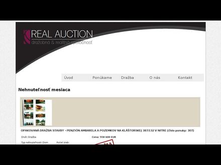 www.realauction.sk