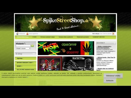 www.spikestreetshop.sk